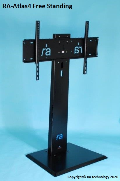 RA-Atlas-Manta-4- Free-Standing. Screens up to 98 inch and 140kg